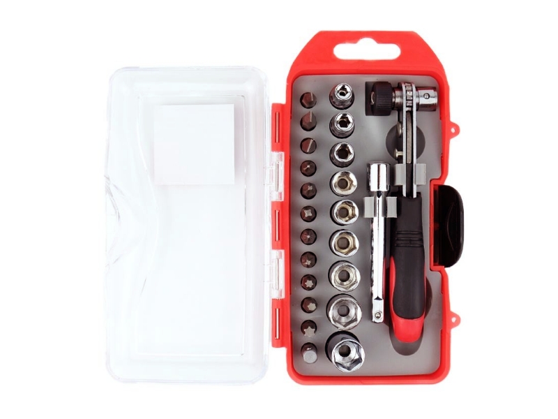 23Pcs Ratchet Bit Set