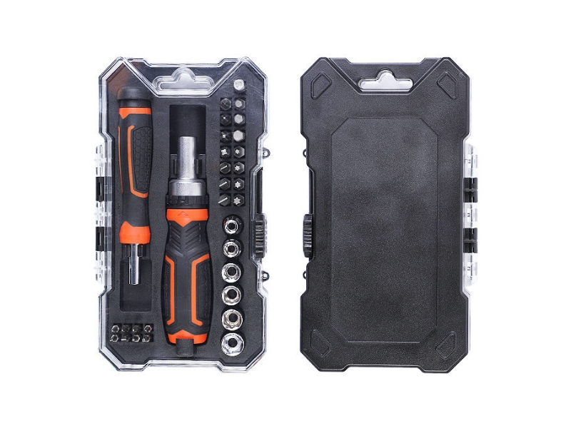 31Pcs Ratchet Screwdriver & Bits Set