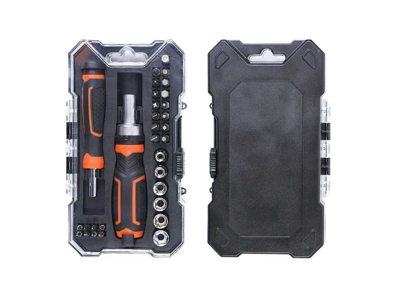 31Pcs Ratchet Screwdriver & Bits Set