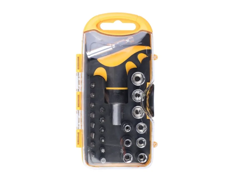 25Pcs Ratchet Screwdriver & Bits Set