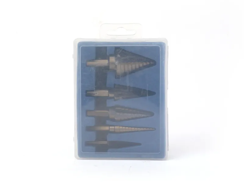 5Pcs Step Drill Bit Set