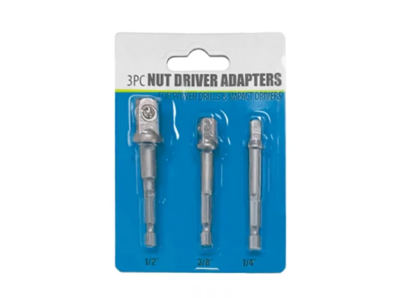 3Pcs Nut Driver Adaptor