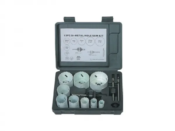 13Pcs Bi-metal Hole Saw Kit