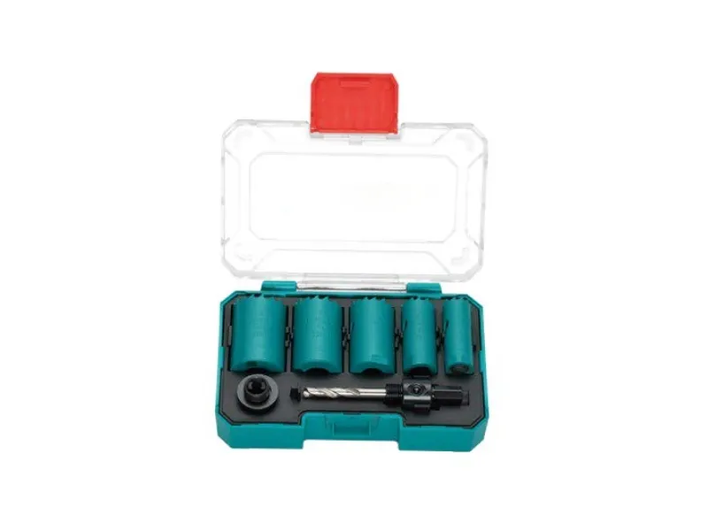 7Pcs Bi-metal Hole Saw Kit