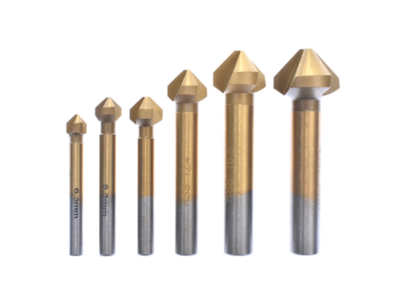 Three-Blades Chamfering Cutter Drill Bit