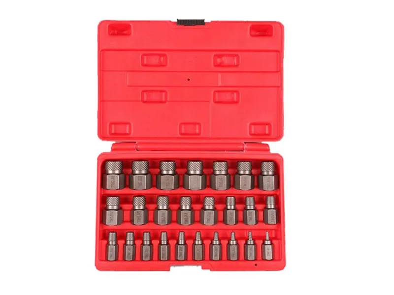 25Pcs Damaged Bolt Nut Screw Remover Set
