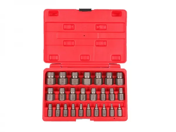 25Pcs Damaged Bolt Nut Screw Remover Set 
