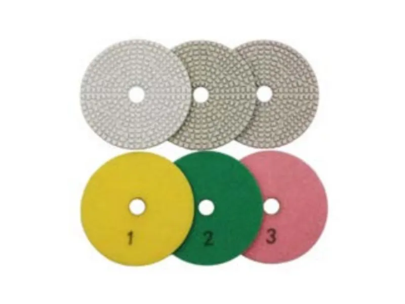 4&quot;3 Steps Polishing Pads(Four-star Shape)