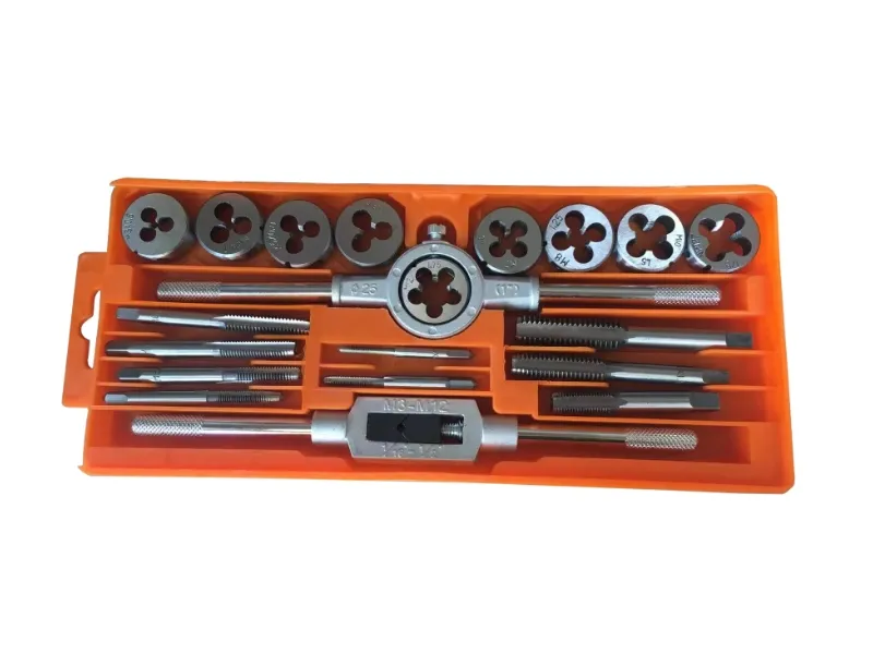 20Pcs Metric Tap & Die & Drill Set