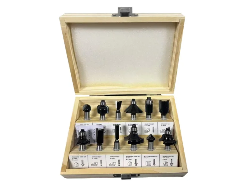 12Pcs Router Bit Set