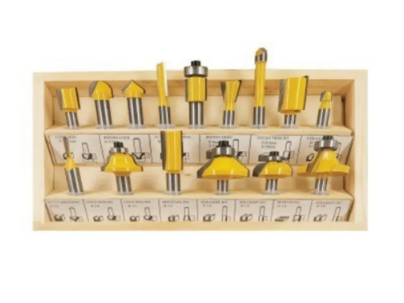 15Pcs Router Bit Set