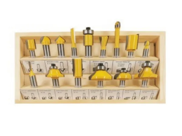 15Pcs Router Bit Set