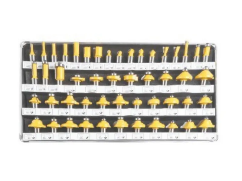 50Pcs Router Bit Set