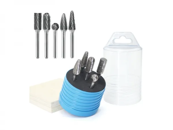 5Pcs Carbide Burr Set