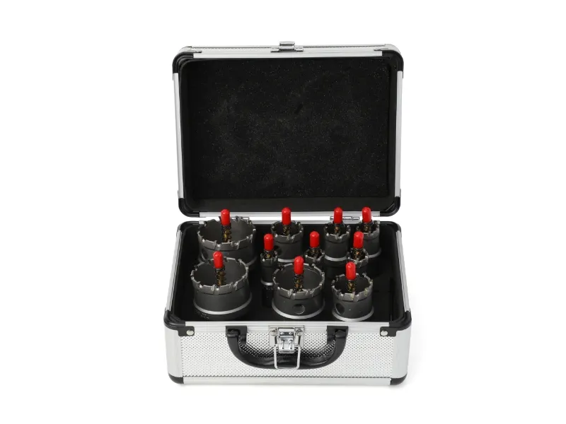 10Pcs Wall Hole Saw Set