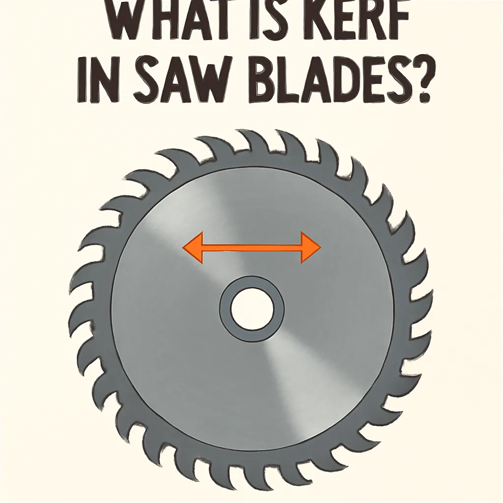 What is kerf in saw blades