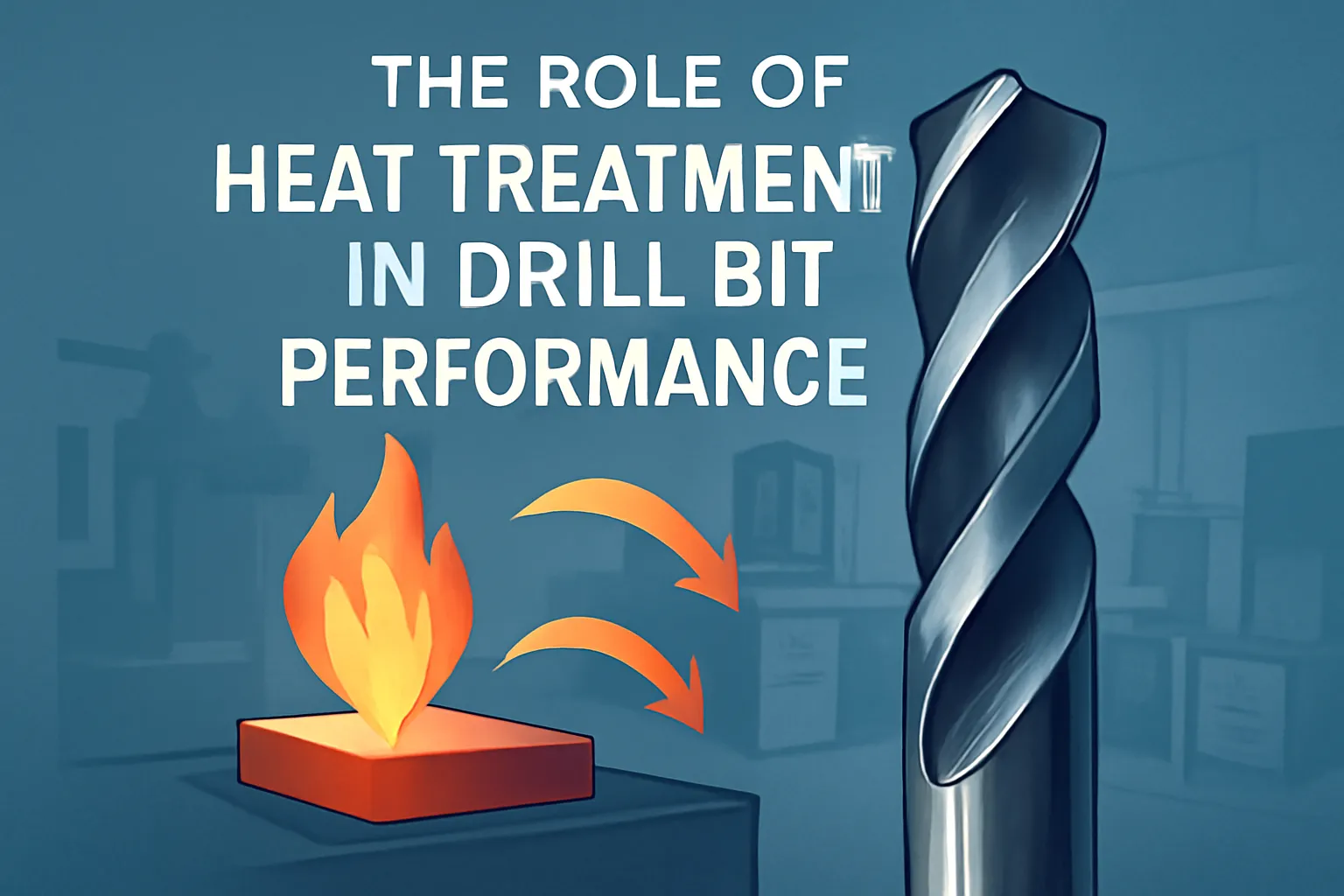 The role of heat treatment in drill bit performance
