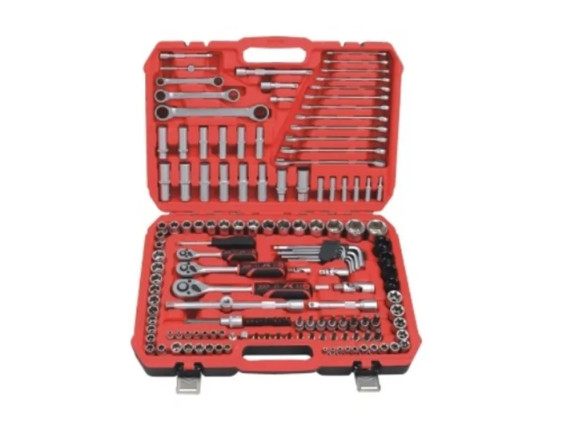 151Pcs 1/4" & 3/8" & 1/2" Dr. Socket Set