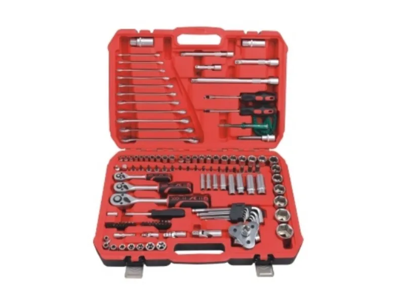 121Pcs 1/4" & 3/8" & 1/2" Dr.Socket Set