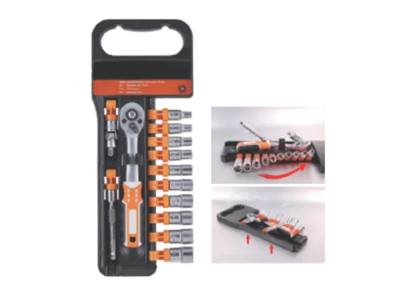 13Pcs 1/4" Socket Set