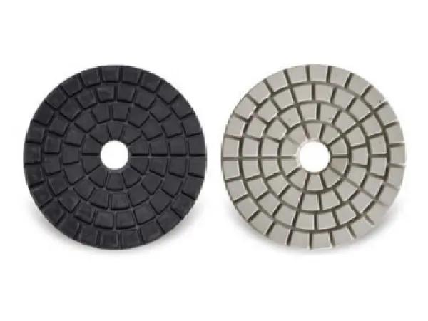 3"/4" Black and White Buff Polishing Pads